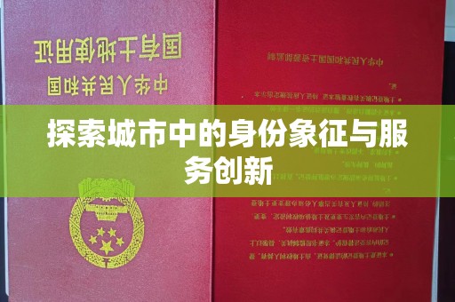 大连探索城市中的身份象征与服务创新