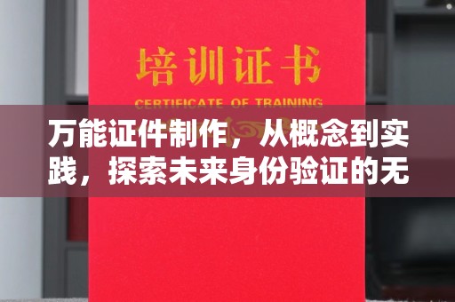 大连万能证件制作，从概念到实践，探索未来身份验证的无限可能